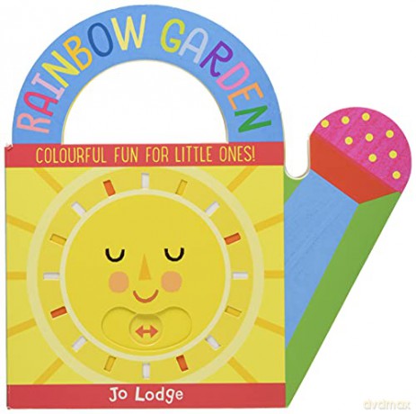 Rainbow Garden: a board book with carry handle: 1 (Carry Me) - Jo Lodge [KSIĄŻKA]