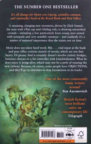 Raising Steam: (Discworld novel 40) (Discworld Novels) - Terry Pratchett [KSIĄŻKA]