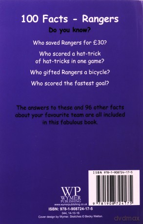 Rangers FC - 100 Facts - David Clayton [KSIĄŻKA]