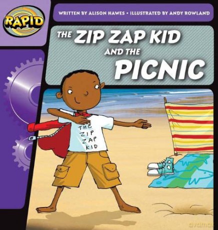 Rapid Phonics Step 1: The Zip Zap Kid and the Picnic (Fiction) - Alison Hawes [KSIĄŻKA]