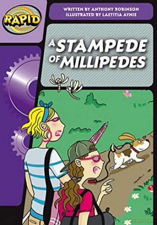 Rapid Phonics Step 3: A Stampede of Millipedes (Fiction) - Anthony Robinson [KSIĄŻKA]