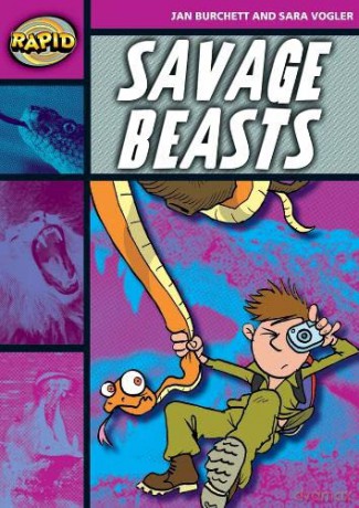 Rapid Reading: Savage Beasts (Stage 3, Level 3A) - Jan Burchett [KSIĄŻKA]