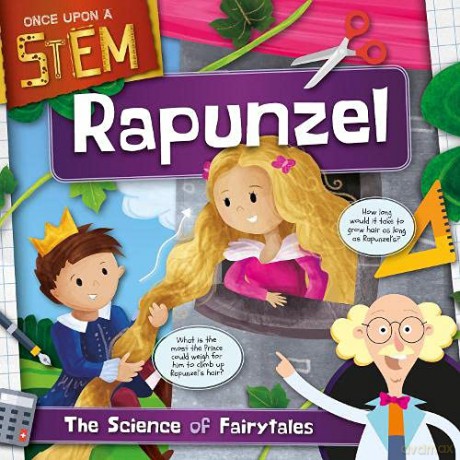 Rapunzel (Once Upon a STEM) - Robin [KSIĄŻKA]