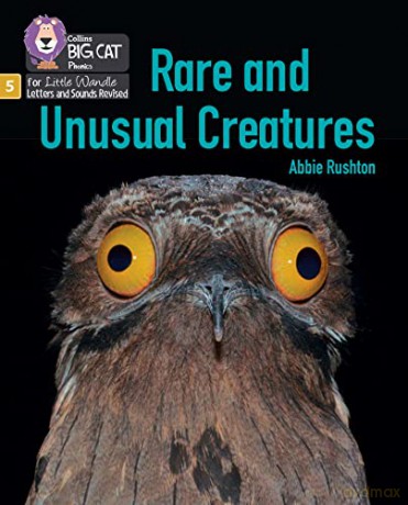 Rare and Unusual Creatures: Phase 5 Set 5 Stretch and challenge (Big Cat Phonics for Little Wandle Letters and Sounds Revised) - Abbie Rushton [KSIĄŻKA]
