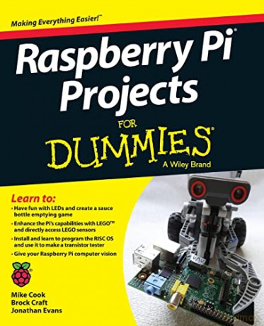 Raspberry Pi Projects For Dummies - Mike Cook [KSIĄŻKA]