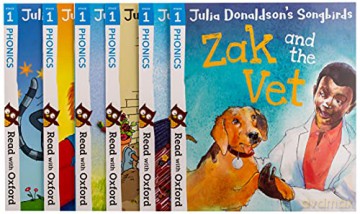 Read with Oxford: Stages 1-2: Julia Donaldson's Songbirds: My Phonics Story Collection - Julia Donaldson [KSIĄŻKA]