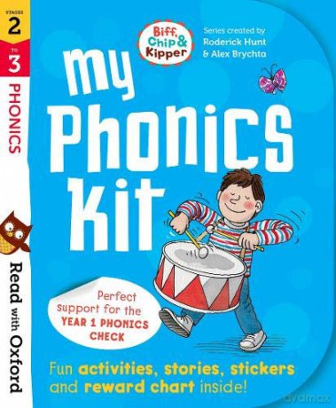 Read with Oxford: Stages 2-3: Biff, Chip and Kipper: My Phonics Kit - Roderick Hunt [KSIĄŻKA]