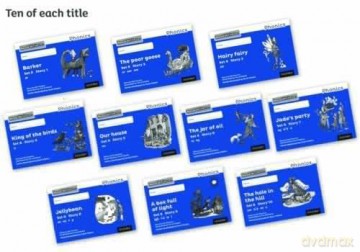 Read Write Inc. Phonics: Black and White Blue Set 6 Storybooks Pack of 100 - Gill Munton [KSIĄŻKA]
