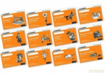 Read Write Inc. Phonics: Black and White Orange Set 4 Storybooks Mixed Pack of 12 - Gill Munton [KSIĄŻKA]