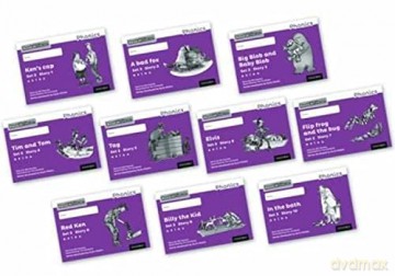 Read Write Inc. Phonics: Black and White Purple Set 2 Storybooks Mixed Pack of 10 - Gill Munton [KSIĄŻKA]