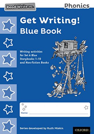 Read Write Inc. Phonics: Get Writing! Blue Book Pack of 10 - Ruth Miskin [KSIĄŻKA]