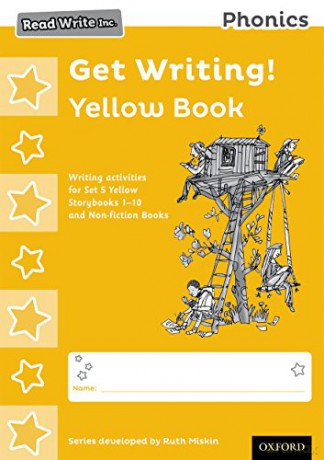 Read Write Inc. Phonics: Get Writing! Yellow Book Pack of 10 - Ruth Miskin [KSIĄŻKA]