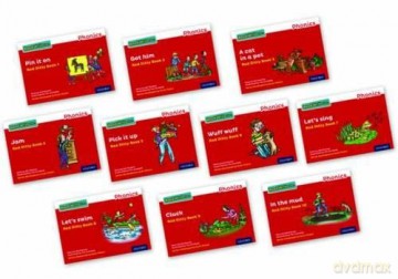 Read Write Inc. Phonics: Red Ditty Books Mixed Pack of 10 - Gill Munton [KSIĄŻKA]
