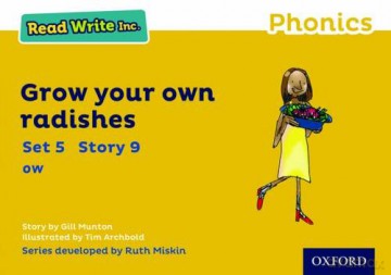 Read Write Inc. Phonics: Yellow Set 5 Storybook 9 Grow Your Own Radishes - Gill Munton [KSIĄŻKA]