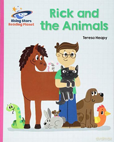 Reading Planet - Rick and the Animals - Pink B: Galaxy (Rising Stars Reading Planet) - Teresa Heapy [KSIĄŻKA]