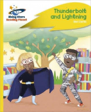 Reading Planet - Thunderbolt and Lightning - Yellow Plus: Rocket Phonics - Zoe Clarke [KSIĄŻKA]