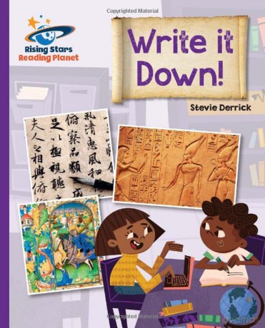 Reading Planet - Write It Down! - Purple: Galaxy - Stevie Derrick [KSIĄŻKA]