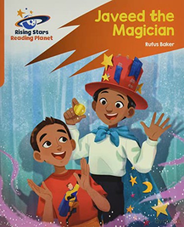 Reading Planet: Rocket Phonics - Target Practice - Javeed the Magician - Orange - Ruth Baker Leask [KSIĄŻKA]