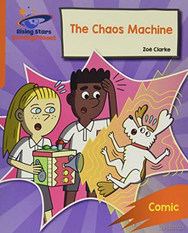 Reading Planet: Rocket Phonics - Target Practice - The Chaos Machine - Orange - Abigail Steel [KSIĄŻKA]