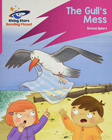 Reading Planet: Rocket Phonics - Target Practice - The Gull's Mess - Pink B - Abigail Steel [KSIĄŻKA]