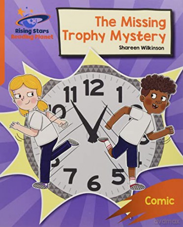 Reading Planet: Rocket Phonics - Target Practice - The Missing Trophy Mystery - Orange - Abigail Steel [KSIĄŻKA]