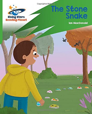Reading Planet: Rocket Phonics - Target Practice - The Stone Snake - Green - Abigail Steel [KSIĄŻKA]