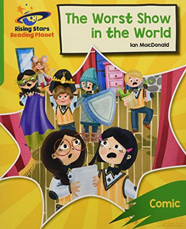 Reading Planet: Rocket Phonics - Target Practice - The Worst Show in the World - Green - Abigail Steel [KSIĄŻKA]