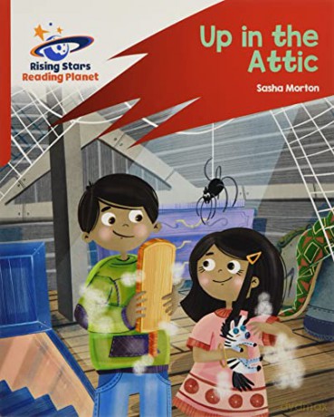 Reading Planet: Rocket Phonics - Target Practice - Up in the Attic - Red A - Abigail Steel [KSIĄŻKA]
