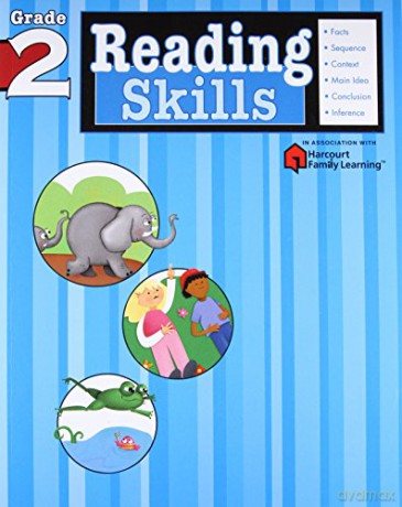 Reading Skills: Grade 2 (Flash Kids Harcourt Family Learning) - Flash Kids Editors [KSIĄŻKA]
