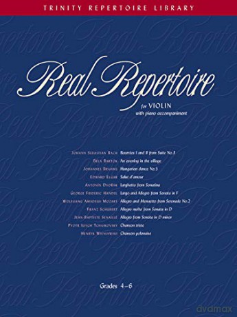 Real Repertoire Violin Grades 4-6 - Mary Cohen [KSIĄŻKA]