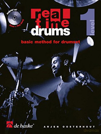 Real Time Drums 1 (Nl): Basic Method for Drumset [KSIĄŻKA]