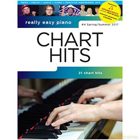 Really Easy Piano Chart Hits #4 (Spring/Summer 2017): Chart Hits Spring/Summer 2017 [KSIĄŻKA]