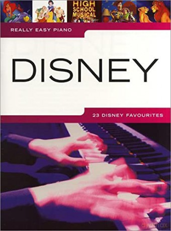 Really Easy Piano Disney [KSIĄŻKA]
