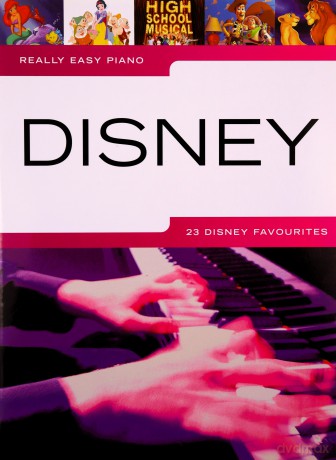 Really Easy Piano Disney [KSIĄŻKA]