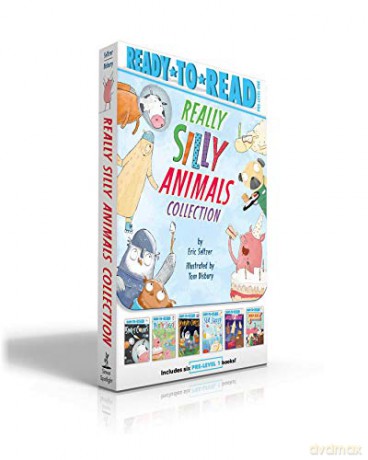 Really Silly Animals Collection: Space Cows; Party Pigs!; Knight Owls; Sea Sheep; Roller Bears; Diner Dogs (Ready-To-Read) - Eric Seltzer [KSIĄŻKA]