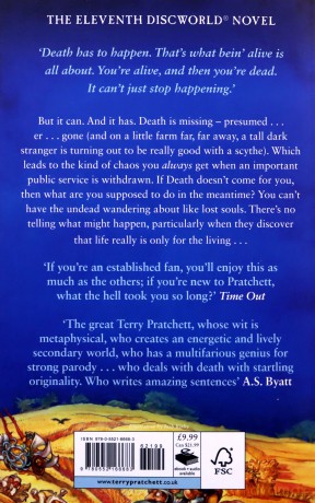 Reaper Man: (Discworld Novel 11) (Discworld Novels) - Terry Pratchett [KSIĄŻKA]