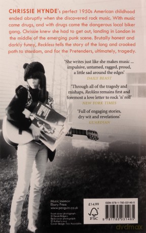 Reckless: Chrissie Hynde - Chrissie Hynde [KSIĄŻKA]