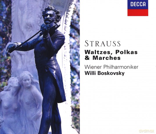 Boskovsky/Wiener Philharmoniker: Strauss Waltzes, Polkas & Marches [6CD]
