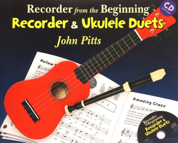 Recorder From The Beginning: Recorder And Ukulele Duets Book/CD [KSIĄŻKA]