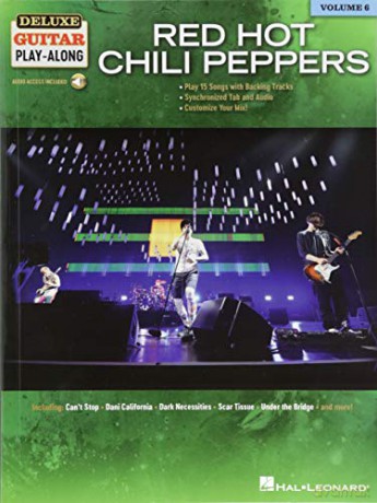 Red Hot Chili Peppers: Deluxe Guitar Play-Along: Deluxe Guitar Play-Along Volume 6 - Red Hot Chili Peppers [KSIĄŻKA]