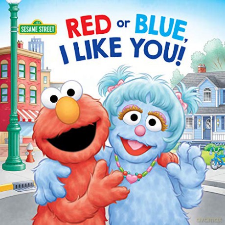 Red or Blue, I Like You! (Sesame Street) (Pictureback(r)) - Sarah Albee [KSIĄŻKA]