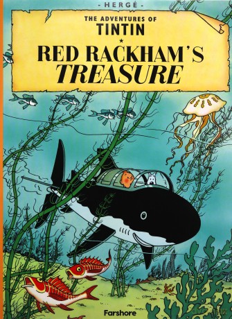 Red Rackham's Treasure (Adventures of Tintin) - Egmont [KSIĄŻKA]