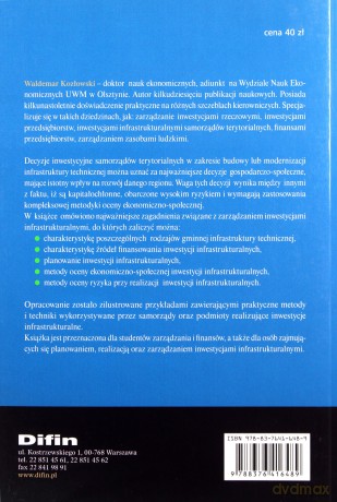 Zarządzanie gminnymi inwestycjami infrastrukturalnymi - Waldemar Kozłowski [KSIĄŻKA]