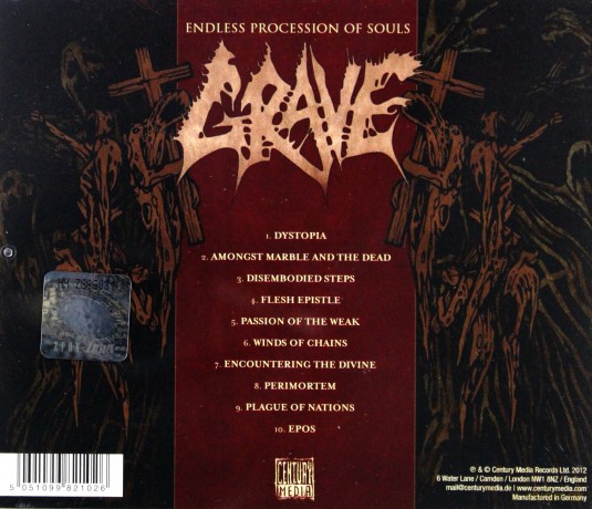 Grave: Endless Procession Of Souls [CD]
