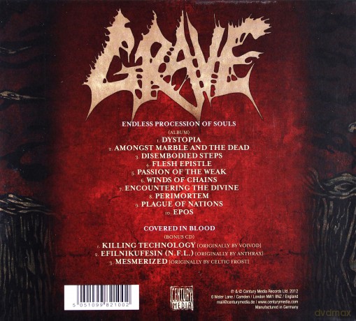 Grave: Endless Procession Of Souls [2CD]
