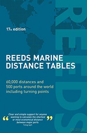 Reeds Marine Distance Tables 17th edition - Miranda Delmar-Morgan [KSIĄŻKA]