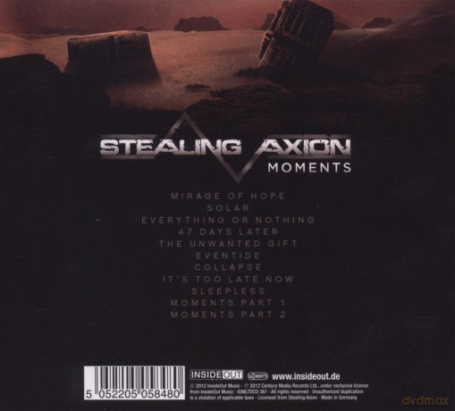 Stealing Axion: Moments (Limited Edition) [CD]