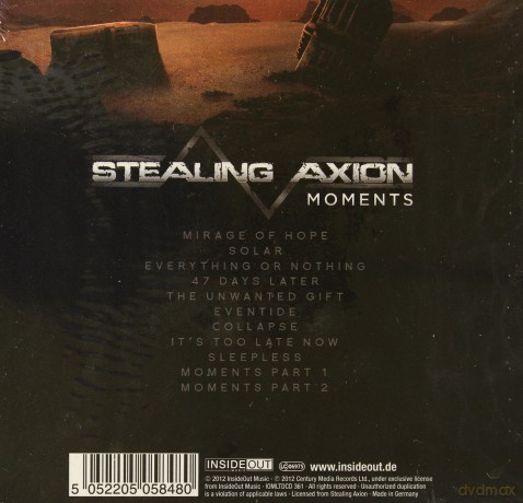 Stealing Axion: Moments (Limited Edition) [CD]
