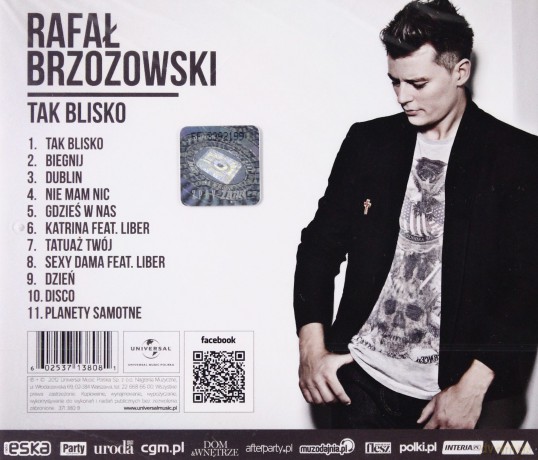 Rafał Brzozowski: Tak Blisko [CD]