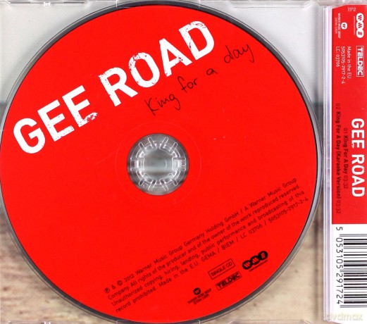 Gee Road: King For A Day (2track) [CD]